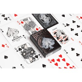 Bicycle 10044094 Black Dragon, Bianco