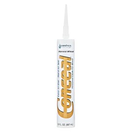 Sashco Conceal Textured Wood Caulk, 30 oz,Harvest Wheat (Pack of 1)