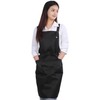 Sanleaves Women's Apron, Waterproof, 3 Pockets, H Shape, Kitchen, Cafe