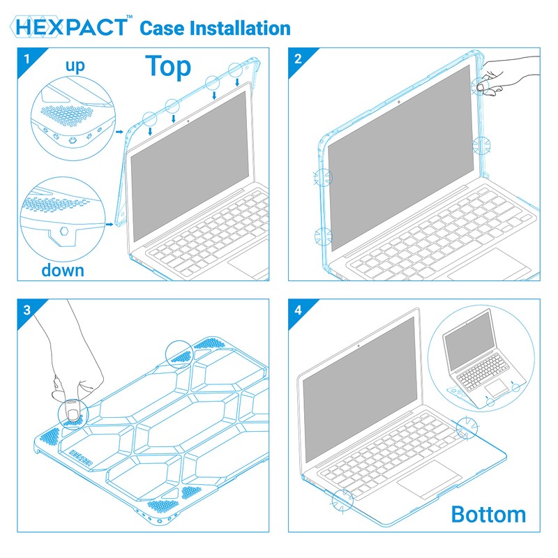 IBENZER Compatible with MacBook Air 13 Inch Case A1466 A1369,