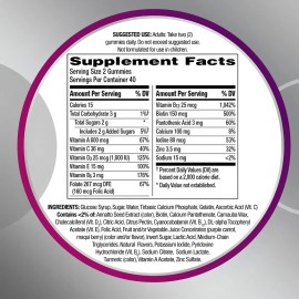 Centrum Multi Vitaminas Mujer Women 50 Con 140 Gomitas Frutas Ctricas Ctricas - de, y,