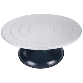 NATGAI 12" Sculpting Wheel, Heavy Duty Metal Pottery Decorating Banding Wheel, Ceramics Pottery Sculpting Wheel (12" Diameter)