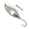 12 Pcs Fishing Fishing Spoons, Hard Lure Micro Spoon Trout