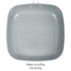 Goodful Ceramic Nonstick 11 Inch Grill Pan, Dishwasher Safe Pots
