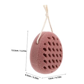 OATIPHO 2 Pcs Bath Loofah Sponges Exfoliating Sponges for Boys and Compact for Travel and Home Use Stylish Bathroom Essentials