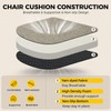 downluxe Indoor Chair Cushions for Dining Chairs, Soft and Comfortable