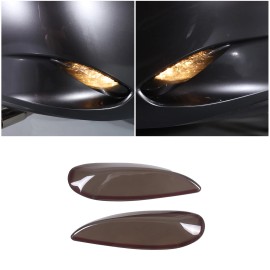 car-king888 ABS Blackout Car Tail Fog Light Cover Lampshade Trim For Mazda MX-5 ND 2016-2023