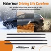 maXpeedingrods 4PCS Outside Window Seal Weatherstrip Molding Trim 75710-0C010 75720-0C010