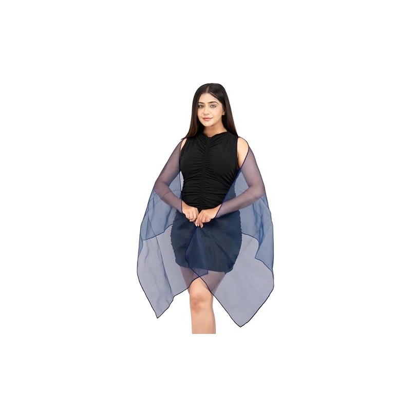 FYNITE Sheer Organza Shawls and Wraps for Women – Lightweight