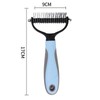 Dematting Comb for Dog & Cat – Pet Deshedding Tool