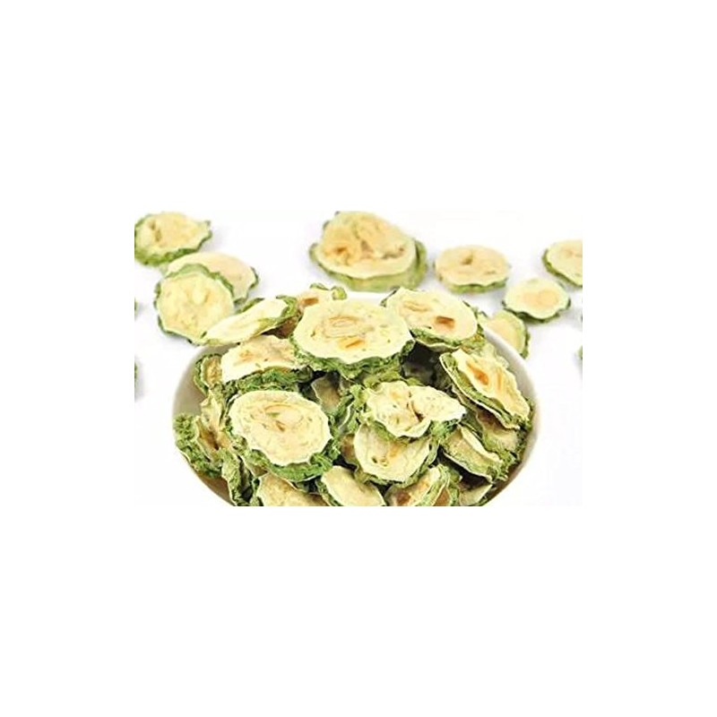 Organic Dried Bitter Gourd Slice Tea 2 Pack (Balsam Pear)