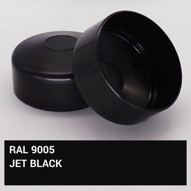 SKIR'CO Pack of 2 Fence Post Caps Round 76 mm