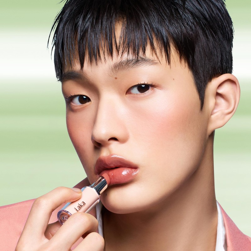 Laka Bonding Glow Lipstick #201 Milo Lipstick, Genuine Japanese Product