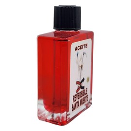 Holy Death x Reversible Oil (Santa Muerte X Reversible Aceite) Spiritual Anointing Oil by CASA ESOTERICA MAGICK SPACE-0.5 FL OZ (1 Pack)
