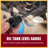 BULLSPANN Oil Tank Level Gauge Plastic Black GY6 125 Oil