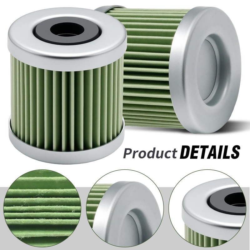 Newnessai 2 PCS 16911ZY3010 Outboard Marine Fuel Filter, Replacement for