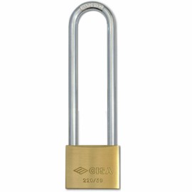 Cisa Brass Padlock 22011 KA 52mm LS (22011-52-KA)