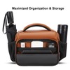 DOMISO SLR DSLR Camera Bag Waterproof Protective Case Brown
