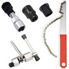 All-Pie Bicycle Cassette Removal Tool Set, Chain Whip Bicycle Repair
