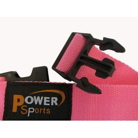 PINK 3-D Ankle/Foot Shoe Strap 3 -Ring Cable Gym Machine Attachment For Women Yoga, Pilates,