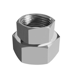 Beduan Stainless Garden Hose Adapter 1/2" NPT Female to 3/4" GHT Female Extension Joint Repair Fitting