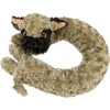 Novelty Pug Dog Design Draft Excluder - Beige Cushion Door