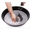 316 Stainless Steel Chainmail Scrubber for Cast Iron Pans, Skillets,