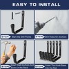 Dreecy J Utility Hooks for Hanging Heavy Duty Garage Storage
