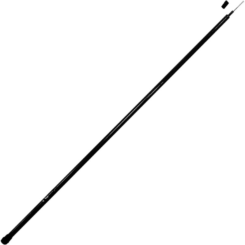 Anley 10Ft Telescopic Flagpole - Retractable Fiberglass Telescoping flag pole
