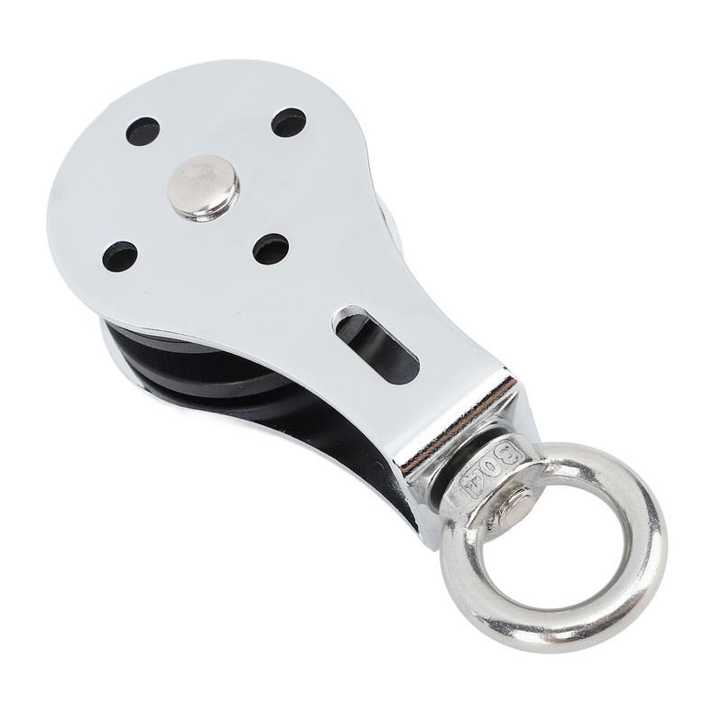 Lifting Single Pulley High Load Bearing Iron Noise Free Swivel