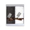 Imabari Towel, MEZAME Face Towels, 2 Piece Gift Set, 5SECONDS