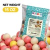Banana Split Gumballs – 1 Inch Large Bubble Gum Balls
