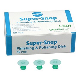 Shofu Dental Corp L501 Super-Snap Disks Polishing Green Ssd 50/Bx