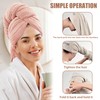GOEDCH 100 x 60 cm Microfibre Towel Hair Turban: Pack