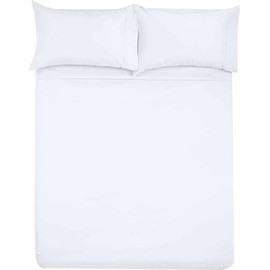 RV Short King 70" x 80" Sheets for RV - RV King 70" x 80" Sheet Set for RV Camper - RV Sheets - 4 Piece Bed Set for Campers 8-12 Deep Pocket Fitted Sheet (White - RV Short King - 70” x 80”)