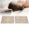 10pcs Tattoo Scalp Practice Skin Front Side Ink Free Rubber