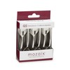 Mozaik Mini Recyclable Tasting Spoons, Silver (643114)