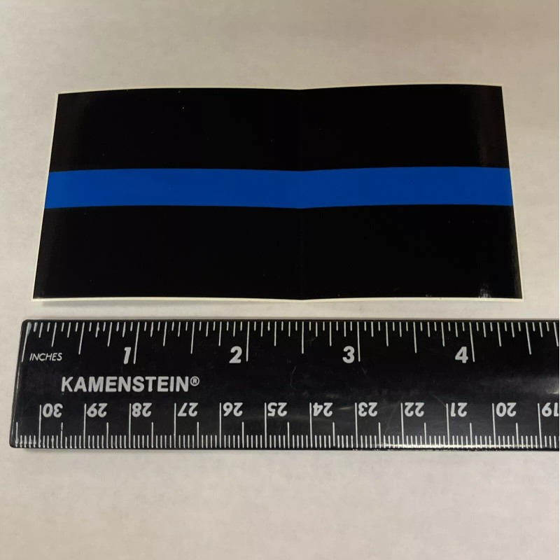 Gill Thin Blue Line Decal - Bumper Sticker or Window