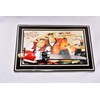 NEW 2pc CERAMIC WAITER SERVERS DAY'S OF WINE AND ROSES