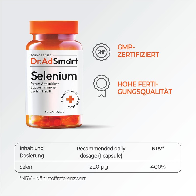 Selenium High Dose 220 µg - Selenium from Selenium Yeast