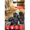 Dawnlord Motorcycle Gloves, Summer Mesh, Touch Panel Compatible! No Problems