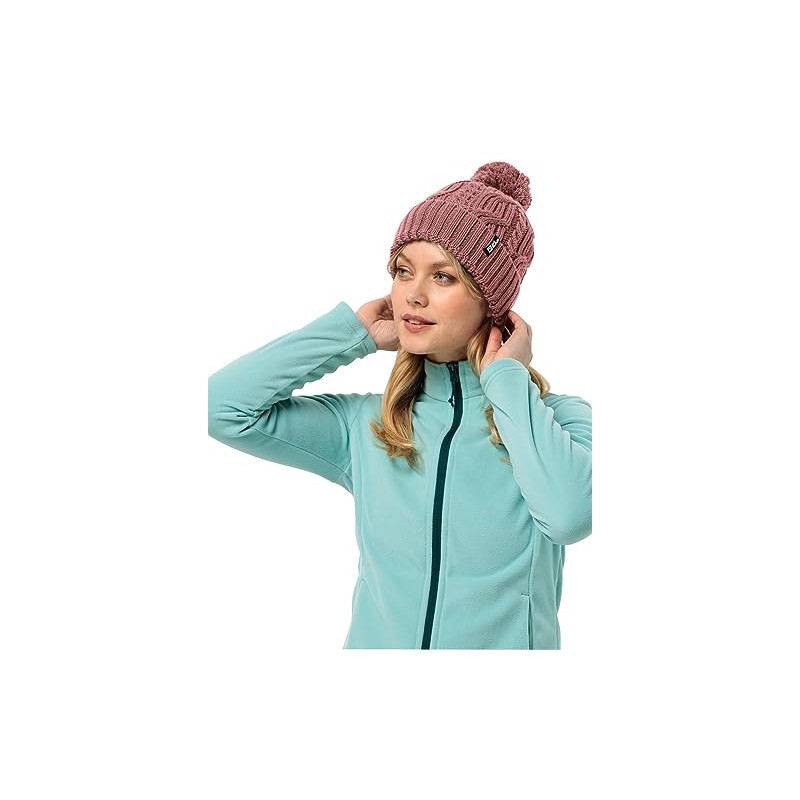 Jack Wolfskin Unisex Pompom Beanie Hat