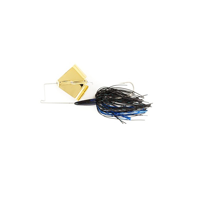 Nichols Lures RB86G-12 Reflex Buzzbait Black & Blue 24K Gold