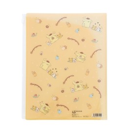 Mplan 001643-52 Pocket File Sanrio Characters Pompompurin A4 with Slider