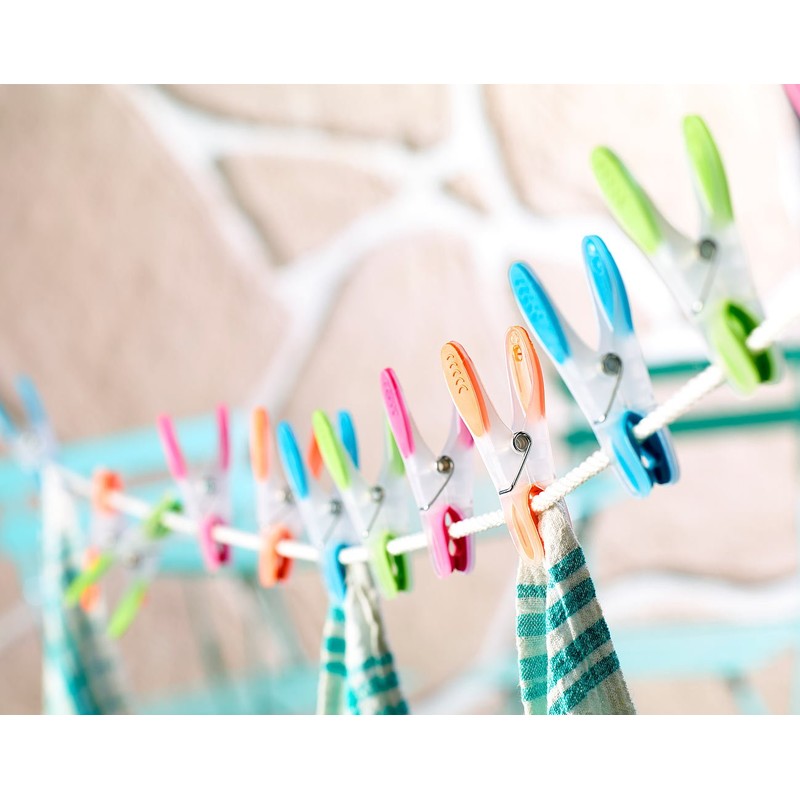 PEARL Clothes Pegs Soft Grip Pack of 25