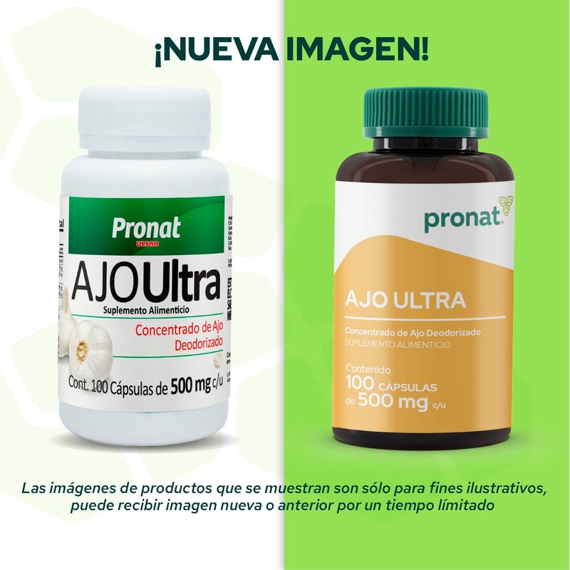 Pronat | Ajo ultra deodorizado 100 cápsulas