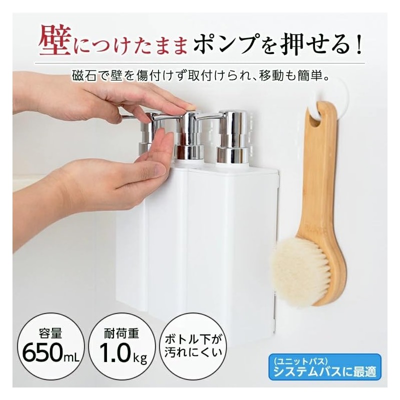 A5204 A5204 Lux MG 650P Magnetic Dispenser One Push Moderate