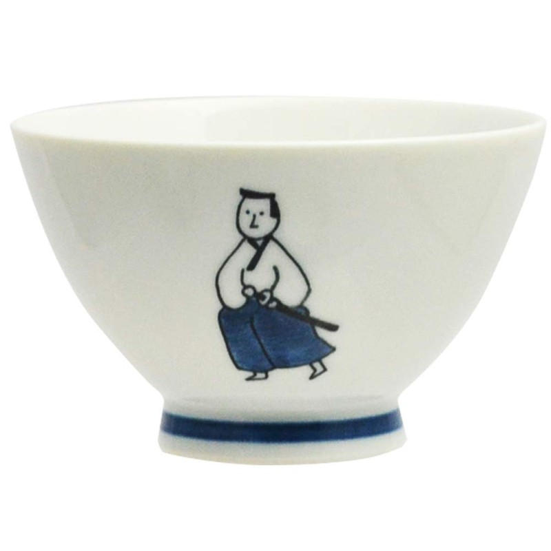 Ijinsha Kyu-JITSU 85402 Rice Bowl, 4.1 x 2.4 inches (10.3