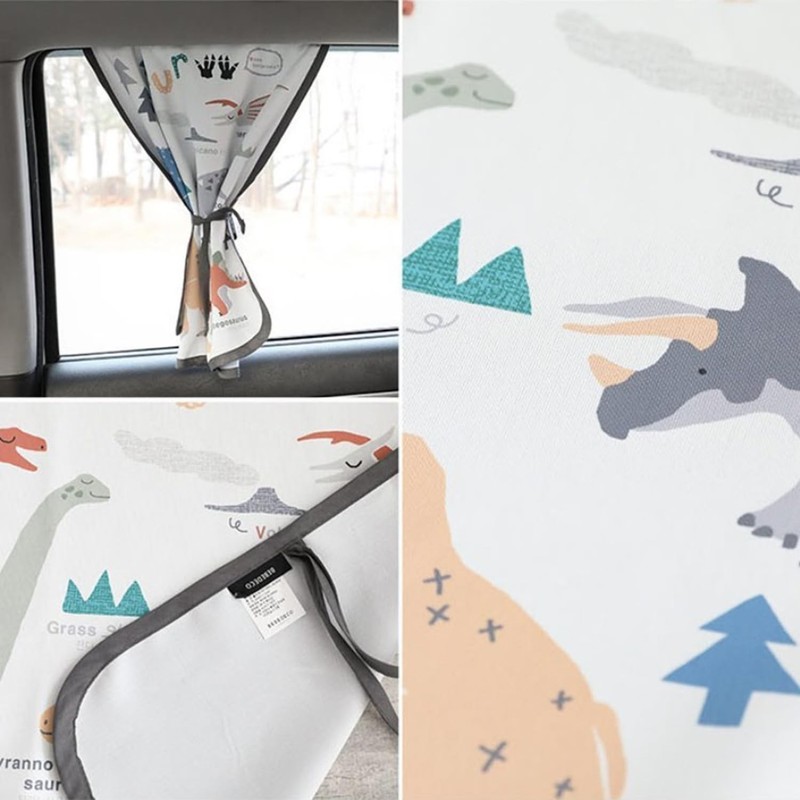 BEBEDECO Magnetic Car Sun Shade Curtain for Side Window –