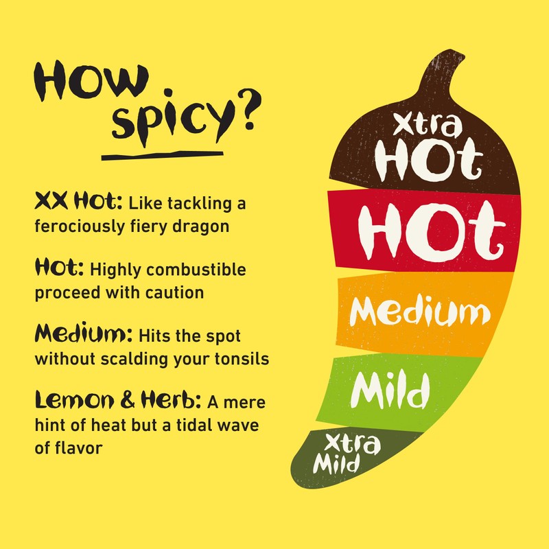 Nando's PERi-PERi Signature Hot Sauce Pack - Our Flavorful Medium